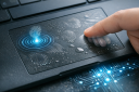 Can a dirty or oily touchpad surface cause tracking errors?