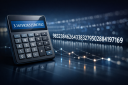 How many digits of precision does an online calculator have?