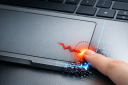 How touchpad accuracy degrades near the edges and corners