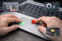 Why does my touchpad work but right-click doesn't respond?